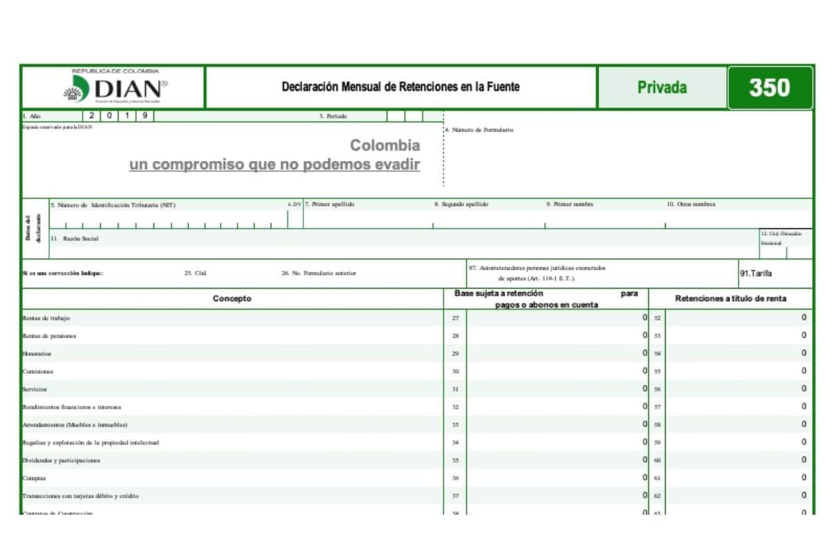 formulario 350